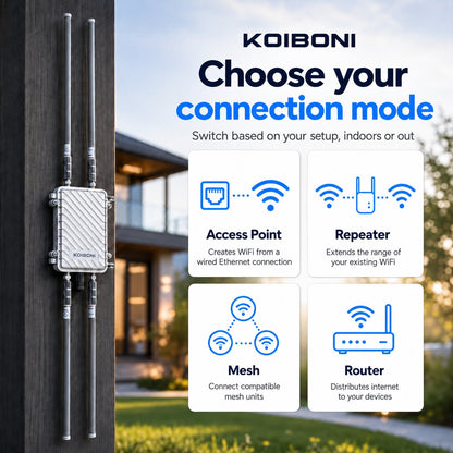 KOIBONI Outdoor WiFi connection modes