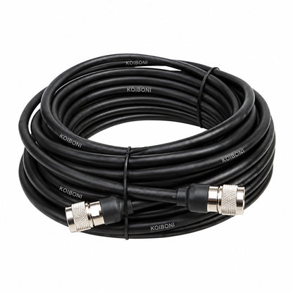 KOIBONI Extra RG6 COAX Cables with N-type Connectors — KOIBONI branded product image
