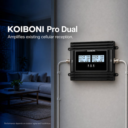 KOIBONI Pro Dual wall-mounted booster detail